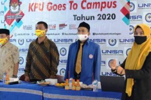 Sosdiklih Demokrasi Pemilu dan Peran Mahasiswa.